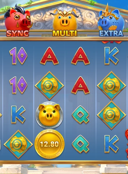 3 Pigs of Olympus Bonus Pot game cover from 1win