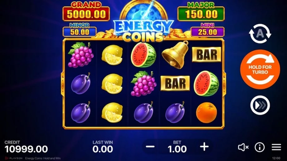 Energy Coins: Hold and Win gameplay screenshot
