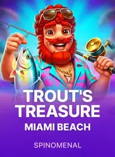 Trout's Treasure - Miami Beach, slot by Spinomenal